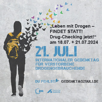„Leben mit Drogen – FINDET STATT! Drug-Checking jetzt!“ „Leben mit Drogen – FINDET STATT! Drug-Checking jetzt!“